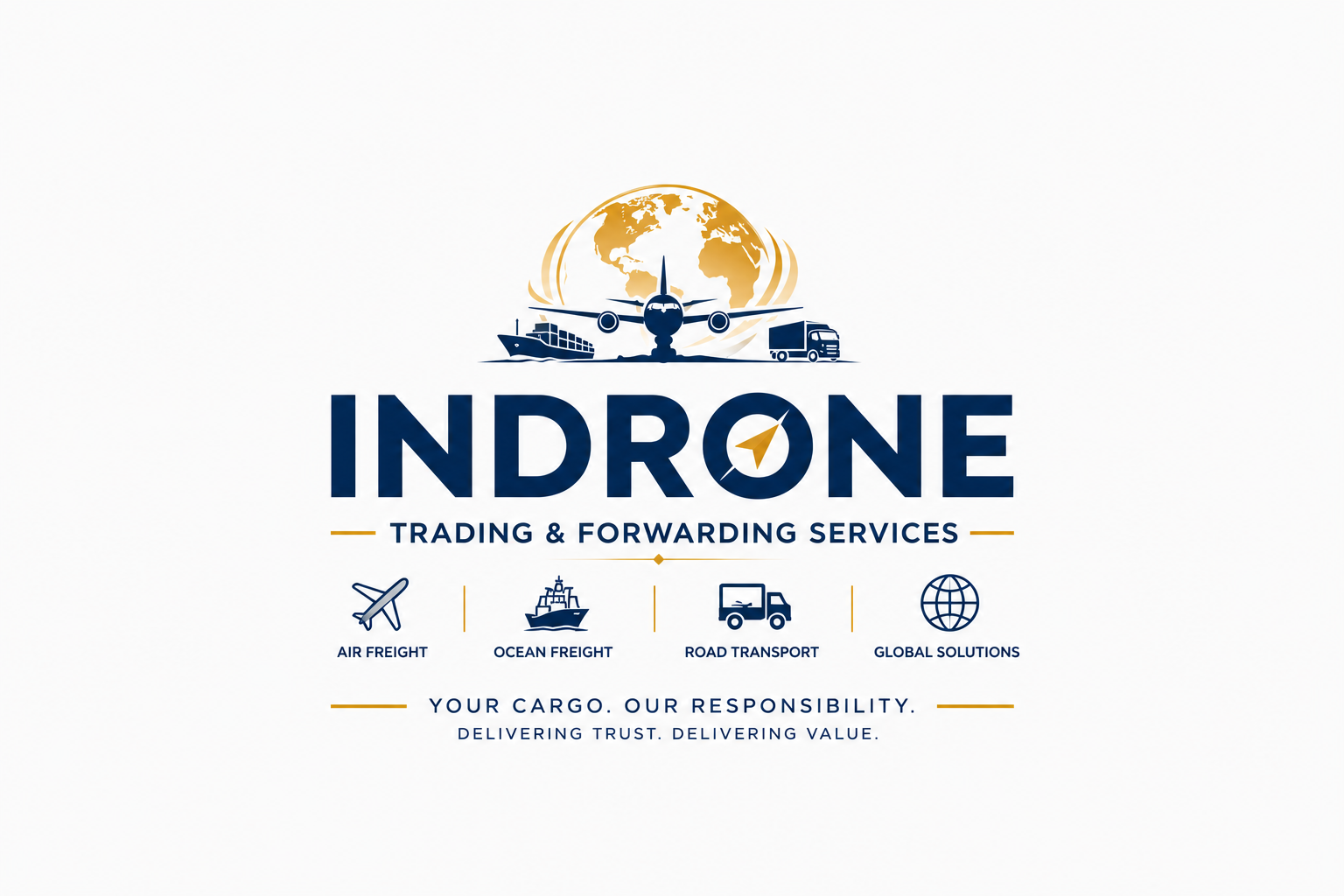 INDRONE Trading and Forwarding Services logo